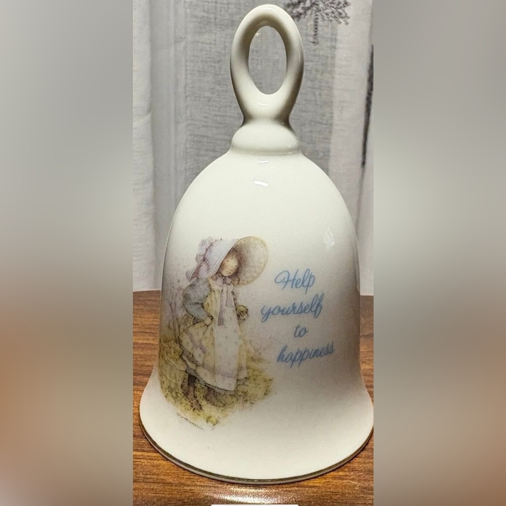 1980s Holly Hobbie “Help Yourself to Happiness”Bell